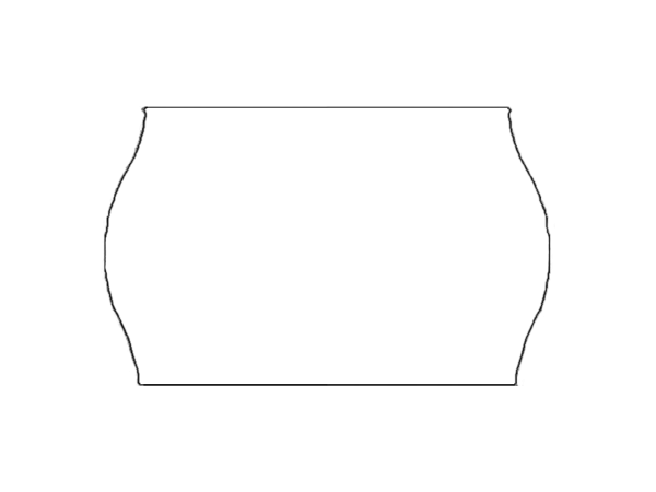 Etiquettes 26x16mm blanc - Boite de 36 000 étiquettes