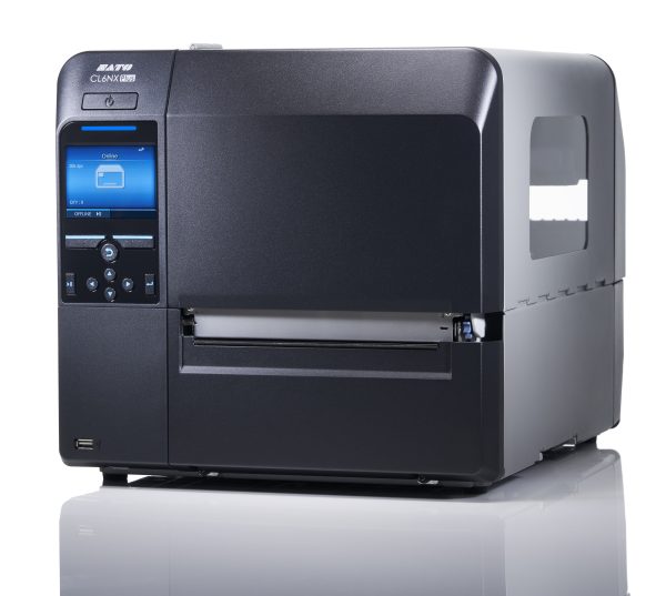 Imprimante SATO CL6NX Plus 203 dpi avec Distributeur, ré-enrouleur et RTC + WLAN